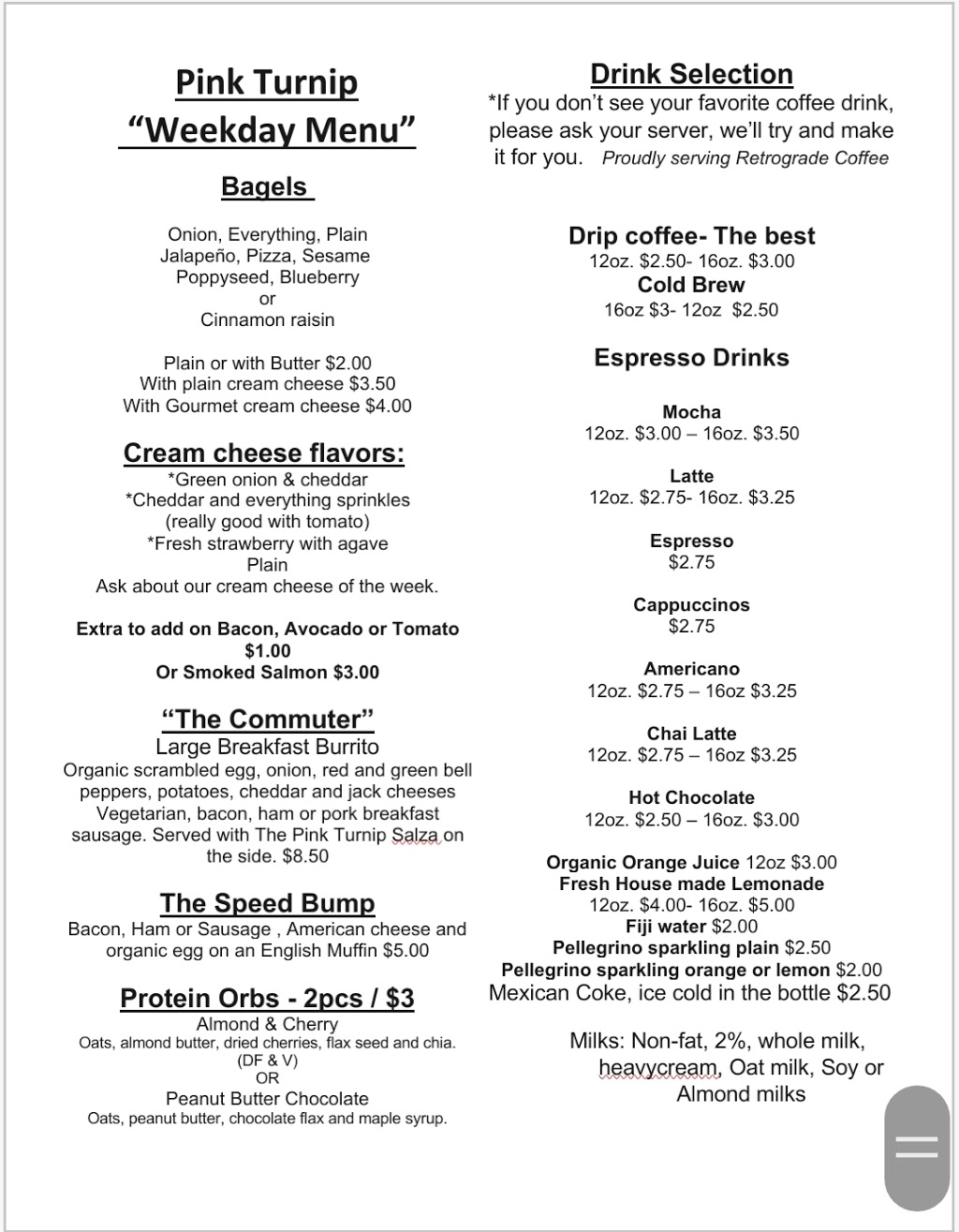 The Pink Turnip | cafe | Behind South City Market, 301 Mountain View Ave, Petaluma, CA 94952, USA | 7077788296 OR +1 707-778-8296