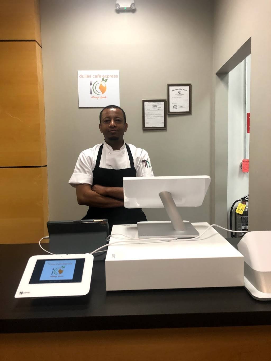 Dulles Cafe express | restaurant | 44330 Mercure Circle, Entrance #3, Mercure Cir, Sterling, VA 20166, USA | 7036652055 OR +1 703-665-2055