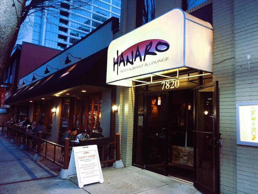 Hanaro Sushi | restaurant | 7820 Norfolk Ave, Bethesda, MD 20814, USA | 3016547851 OR +1 301-654-7851