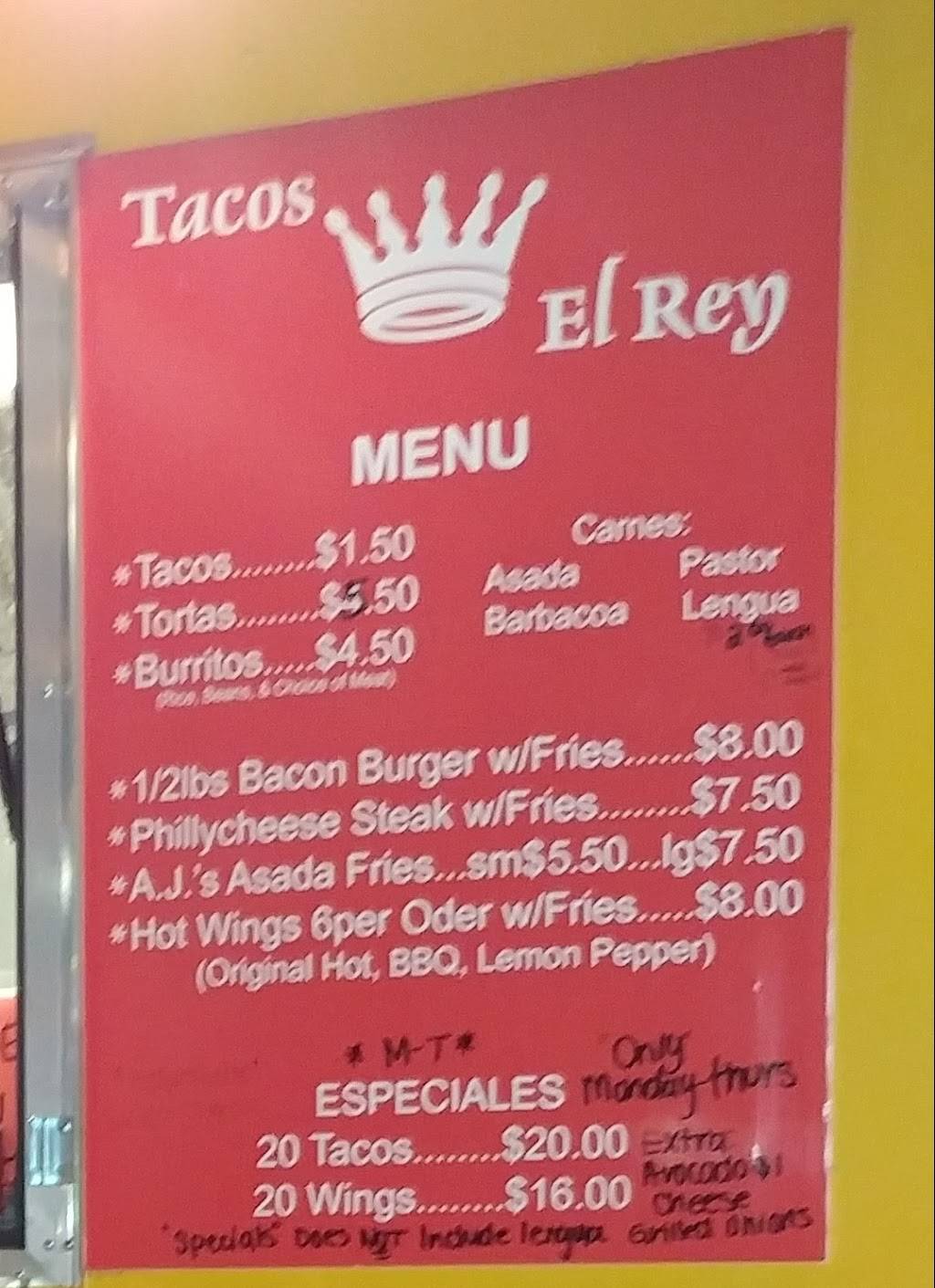 Tacos El Rey | restaurant | 6760 McCart Ave, Fort Worth, TX 76133, USA | 4695350185 OR +1 469-535-0185