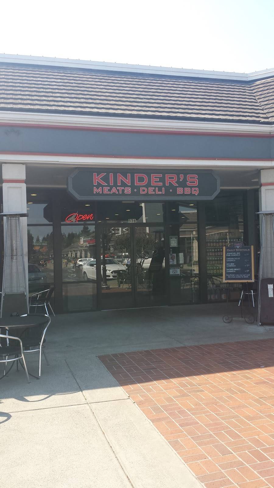 Kinders meats | restaurant | 536 Center Ave, Martinez, CA 94553, USA | 9259571400 OR +1 925-957-1400