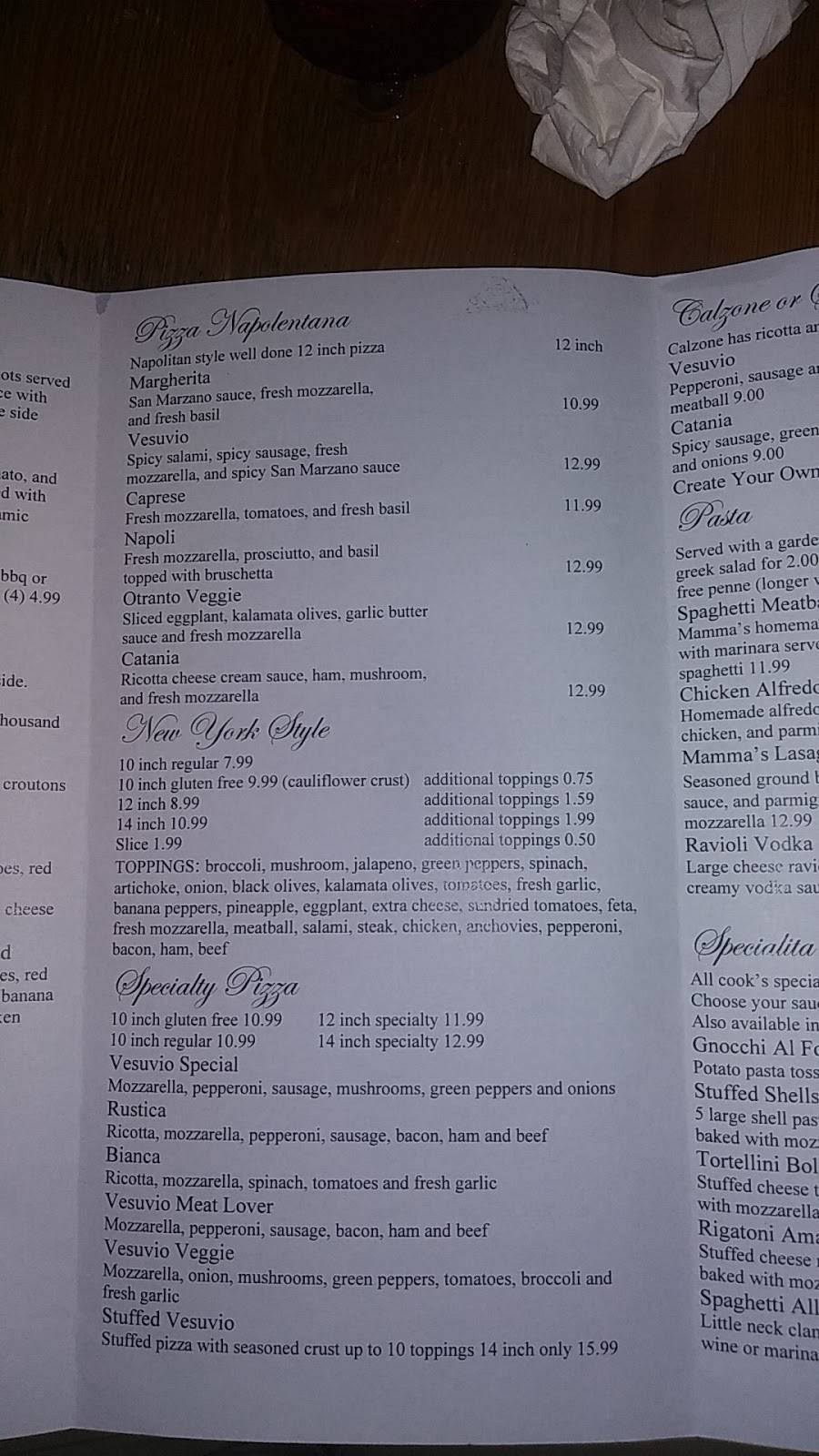 Vesuvio pizza | restaurant | E Main St, Buford, GA 30518, USA | 6787658151 OR +1 678-765-8151