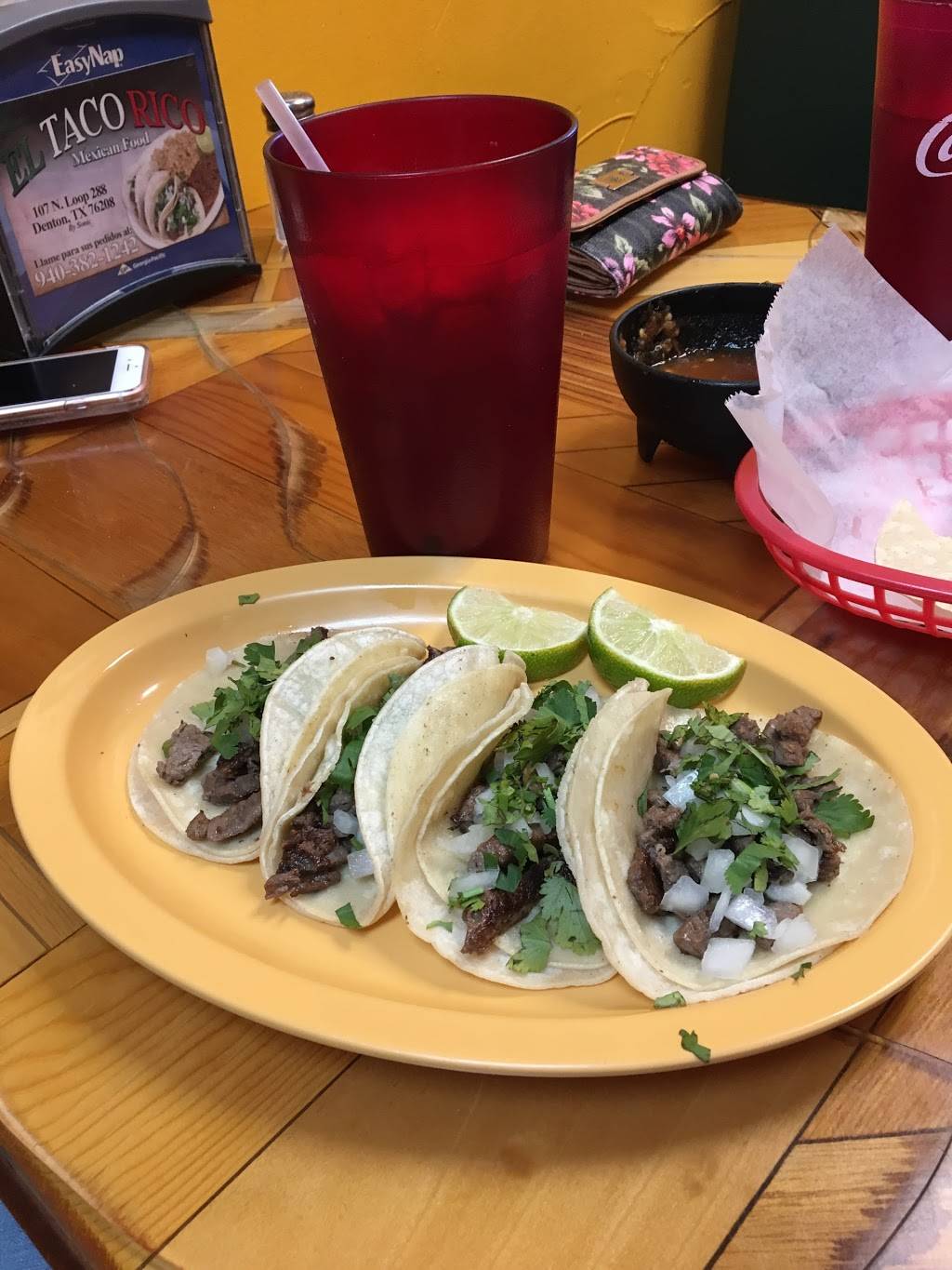 El Taco Rico Restaurant | restaurant | 107 N Loop 288, Denton, TX 76209, USA | 9403821242 OR +1 940-382-1242