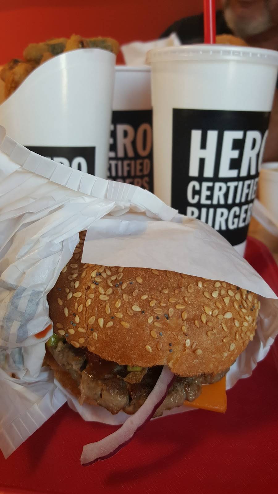 Hero Certified Burgers | restaurant | 2465 Appleby Line d6, Burlington, ON L7L 0B6, Canada | 9053356500 OR +1 905-335-6500