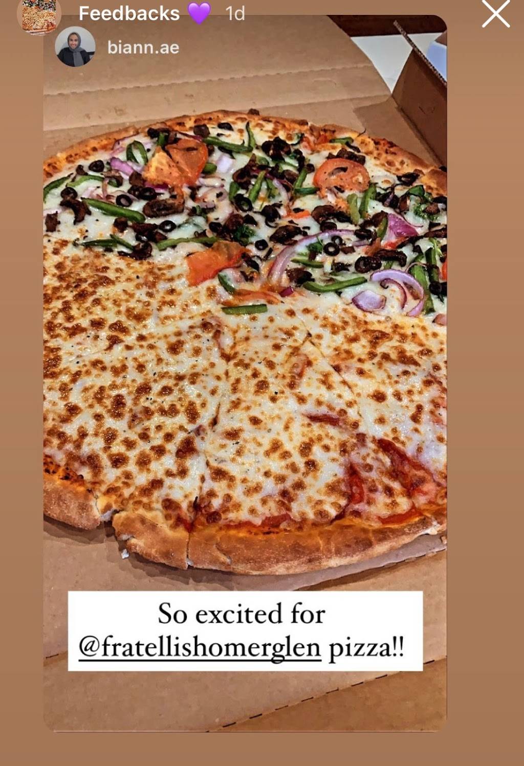 Fratellis pizza | restaurant | 14205 S Bell Rd, Homer Glen, IL 60491, USA | 7087783504 OR +1 708-778-3504