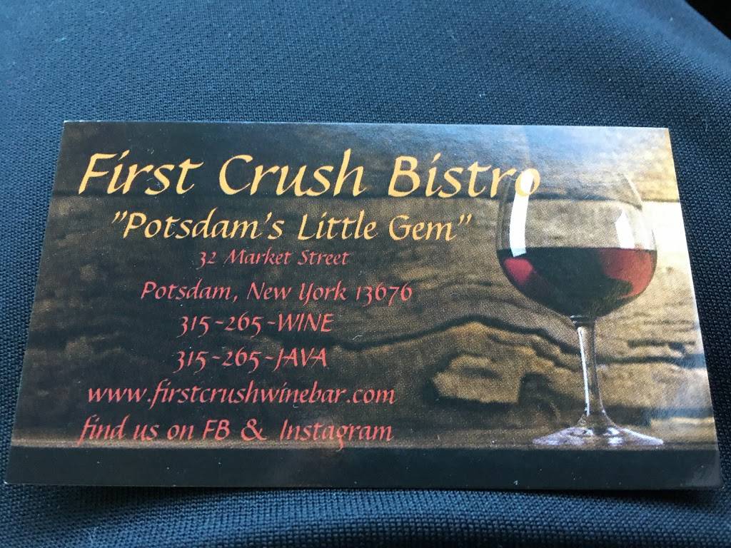 Crush Bistro | restaurant | 32 Market St, Potsdam, NY 13676, USA | 3152655282 OR +1 315-265-5282
