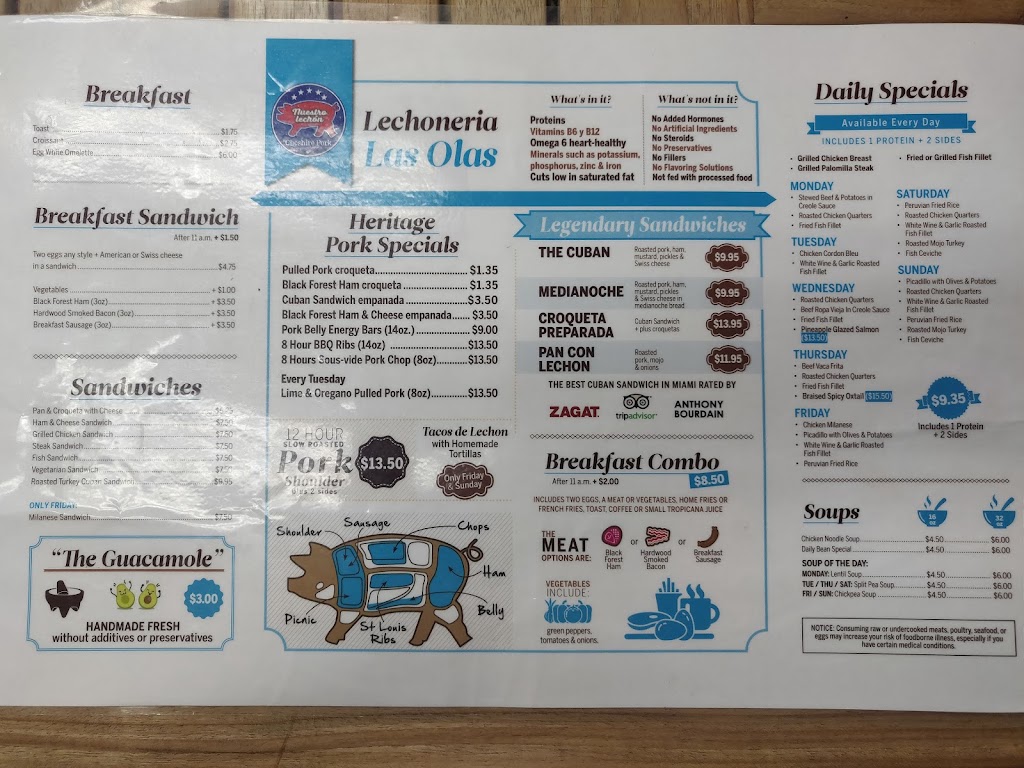 Las Olas Cafe | restaurant | 644 6th St, Miami Beach, FL 33139, USA | 3055349333 OR +1 305-534-9333