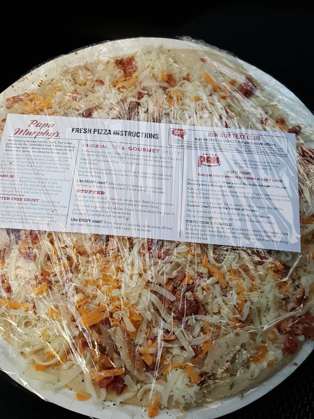 Papa Murphys Take N Bake Pizza | meal takeaway | 815 SW 119th St, Oklahoma City, OK 73170, USA | 4053780116 OR +1 405-378-0116