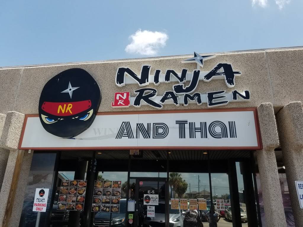 Ninja Ramen and Thai | restaurant | 2033 airline rd STE: E5, Corpus Christi, TX 78412, USA | 3614522622 OR +1 361-452-2622