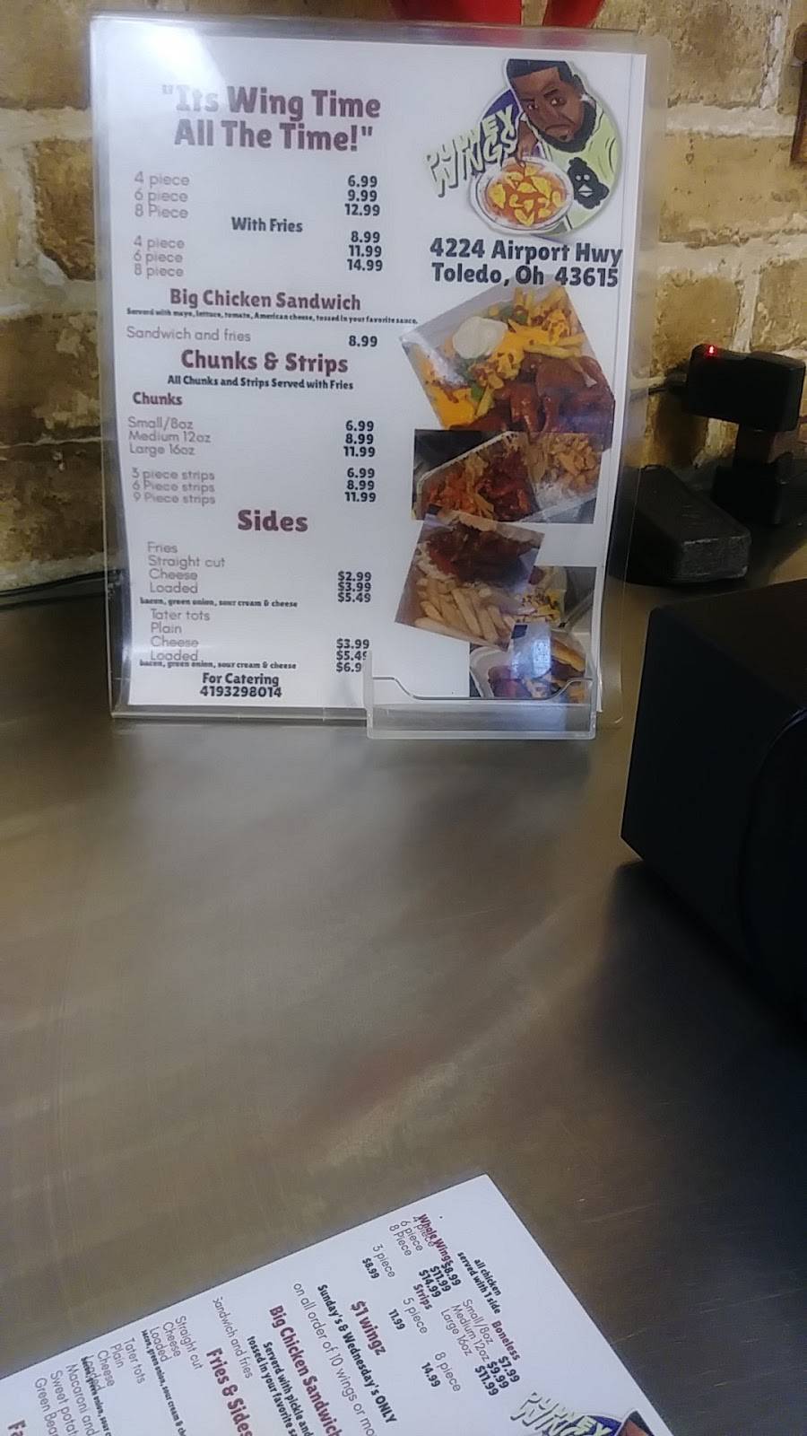 Duwey Wings | restaurant | 4224 Airport Hwy, Toledo, OH 43615, USA | 4193298014 OR +1 419-329-8014