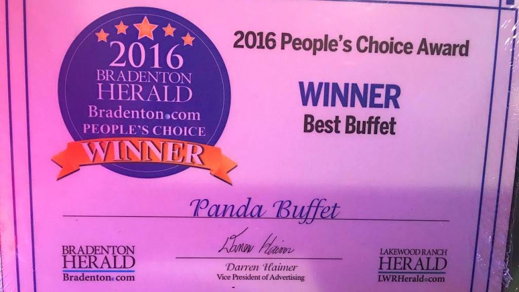 Panda Buffet | restaurant | 3901 Manatee Ave W, Bradenton, FL 34205, USA | 9417469880 OR +1 941-746-9880