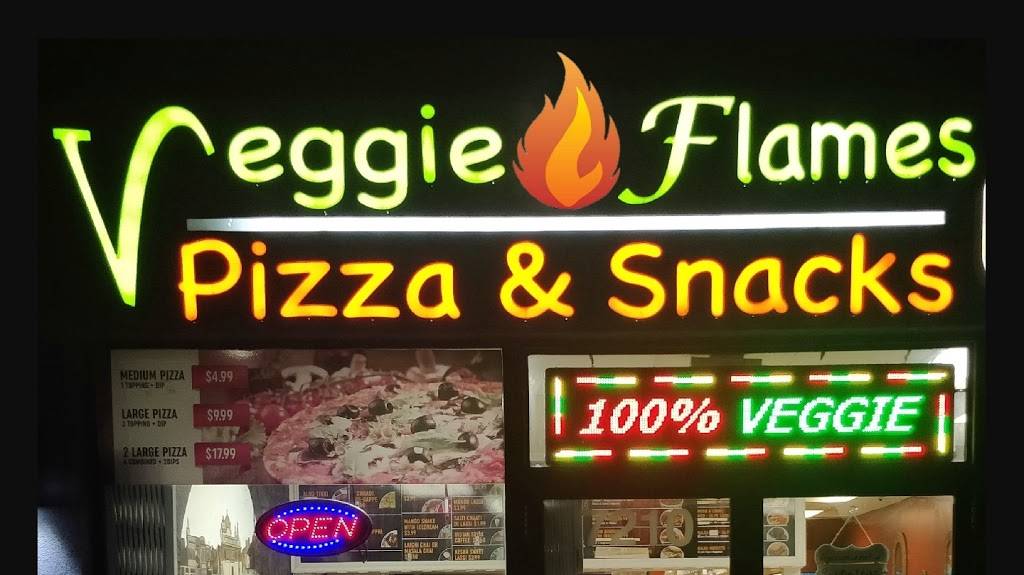 Veggie Flames | restaurant | 7210 Airport Rd, Mississauga, ON L4T 2H3, Canada | 9059566400 OR +1 905-956-6400