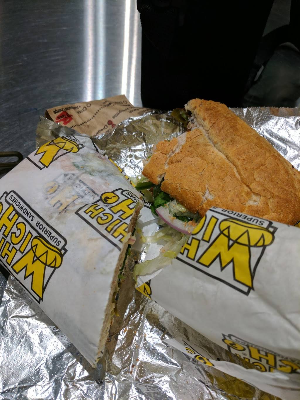 Which Wich Superior Sandwiches | restaurant | 16550 Ventura Blvd #110, Encino, CA 91436, USA | 8188495236 OR +1 818-849-5236