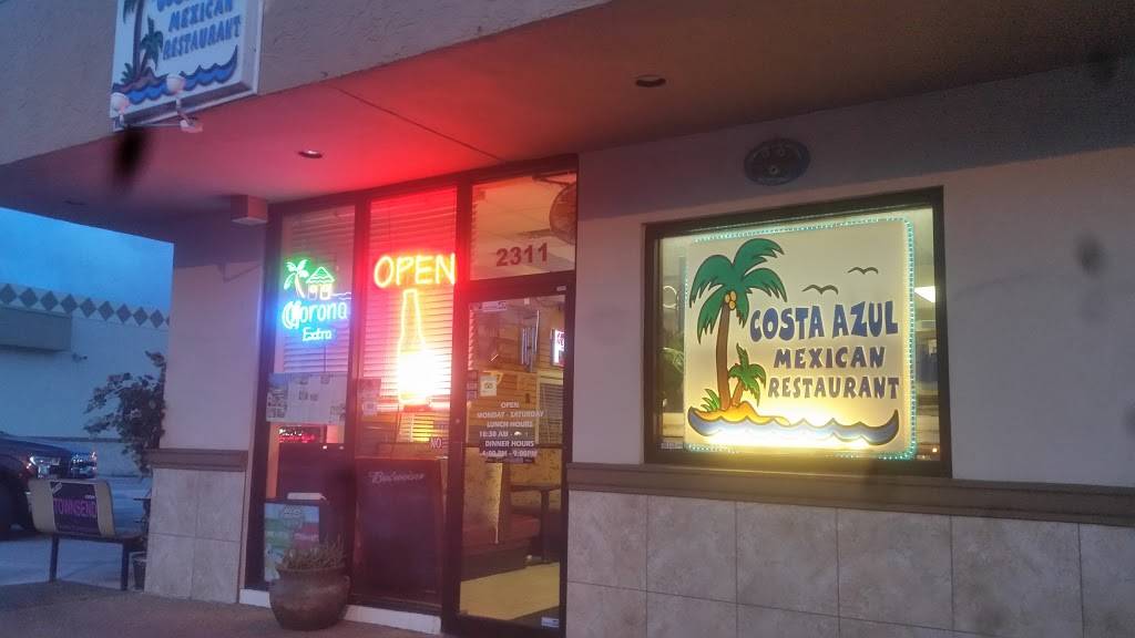Costa Azul Mexican Restaurant | restaurant | 2311 Okeechobee Rd, Fort Pierce, FL 34950, USA | 7724682938 OR +1 772-468-2938
