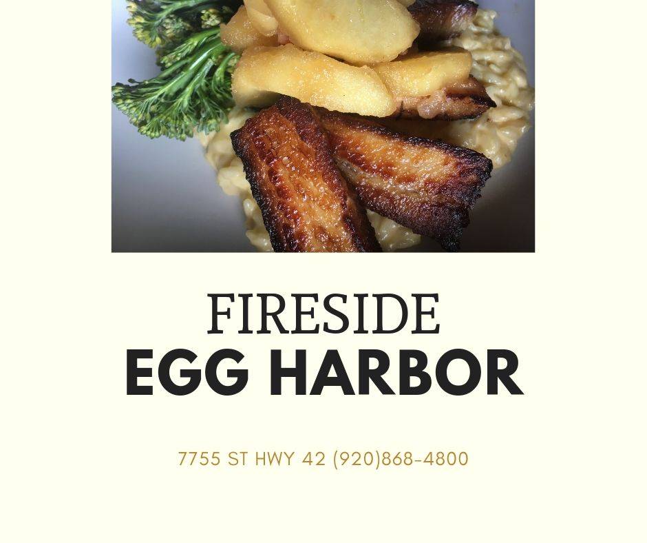 The Fireside Restaurant, LLC | restaurant | 7755 WI-42, Egg Harbor, WI 54209, USA | 9208684800 OR +1 920-868-4800