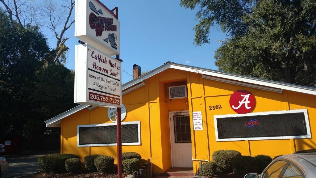 Catfish Heaven | restaurant | 2502 21st St, Tuscaloosa, AL 35401, USA | 2057527222 OR +1 205-752-7222