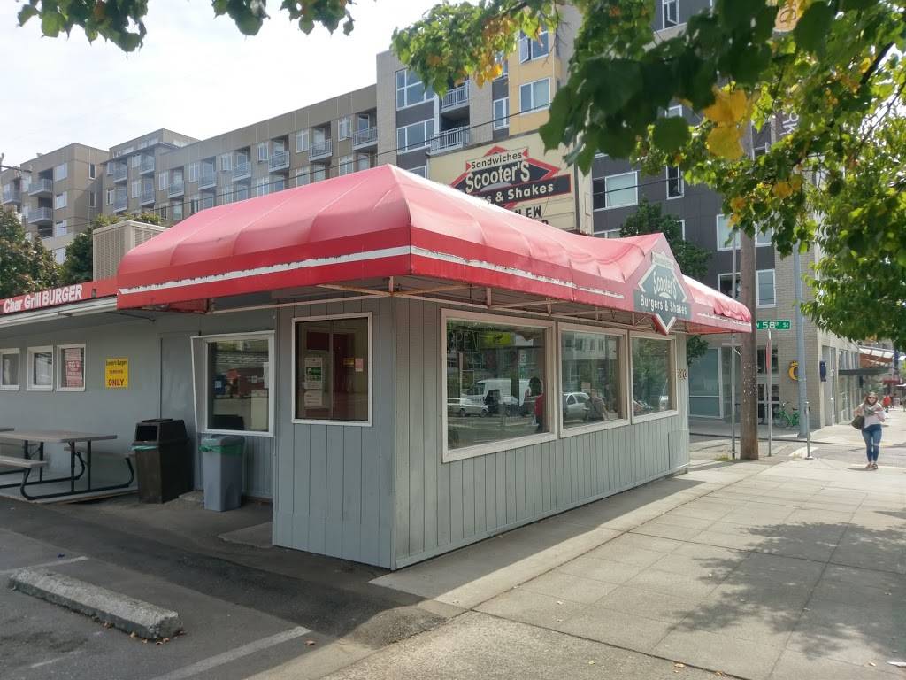 Scooters Burgers | restaurant | 5802 24th Ave NW, Seattle, WA 98107, USA | 2067822966 OR +1 206-782-2966