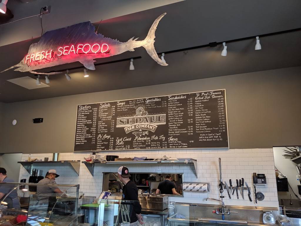 St. Paul Fish Co. | restaurant | 6200 W Mequon Rd, Mequon, WI 53092, USA | 2622009909 OR +1 262-200-9909