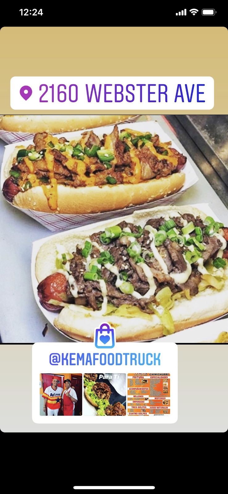 Kema chimi fritura food truck | restaurant | 2160 Webster Ave, Bronx, NY 10457, USA | 3479630838 OR +1 347-963-0838