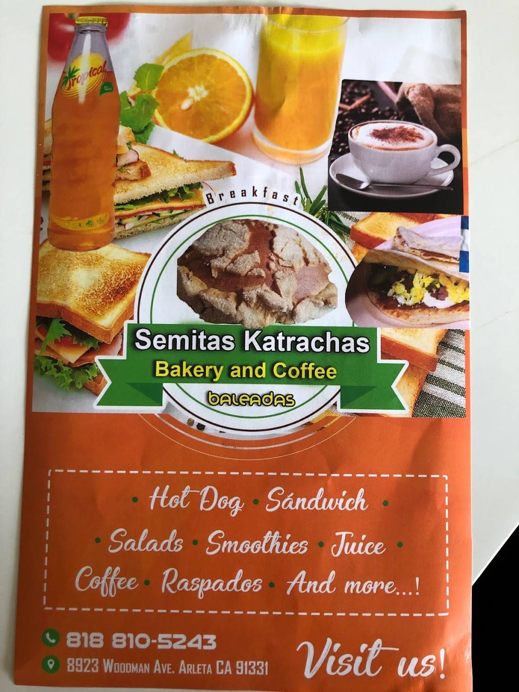 Semitas Katrachas | restaurant | 8923 Woodman Ave, Arleta, CA 91331, USA | 8188105243 OR +1 818-810-5243