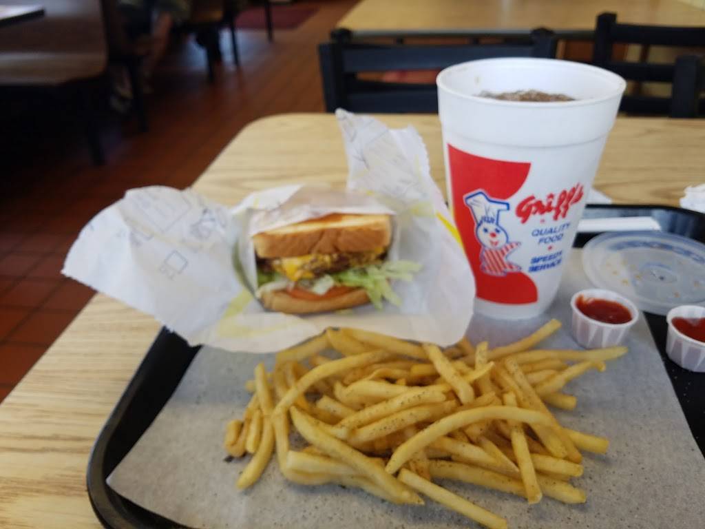 Griffs Hamburgers | restaurant | 2418 Pleasanton Rd, San Antonio, TX 78221, USA | 2109231671 OR +1 210-923-1671