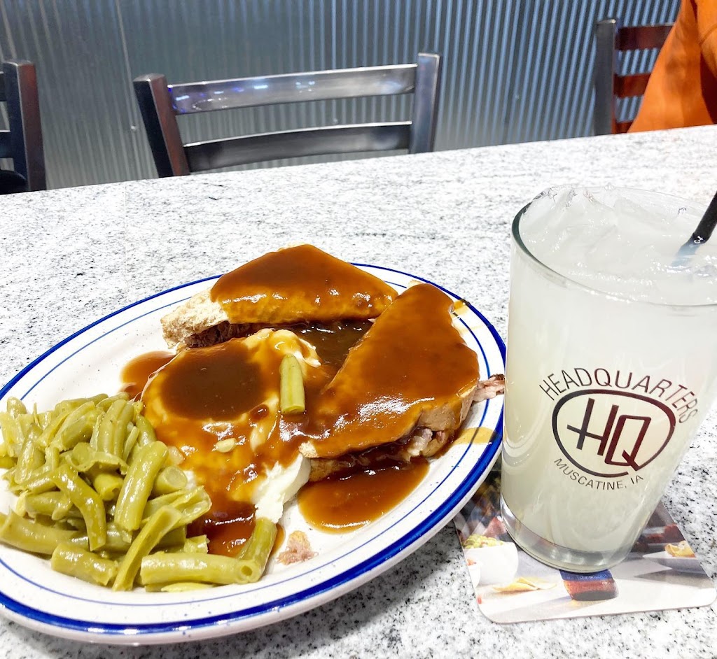 Headquarters Muscatine | restaurant | 2108 Grandview Ave, Muscatine, IA 52761, USA | 5632617003 OR +1 563-261-7003