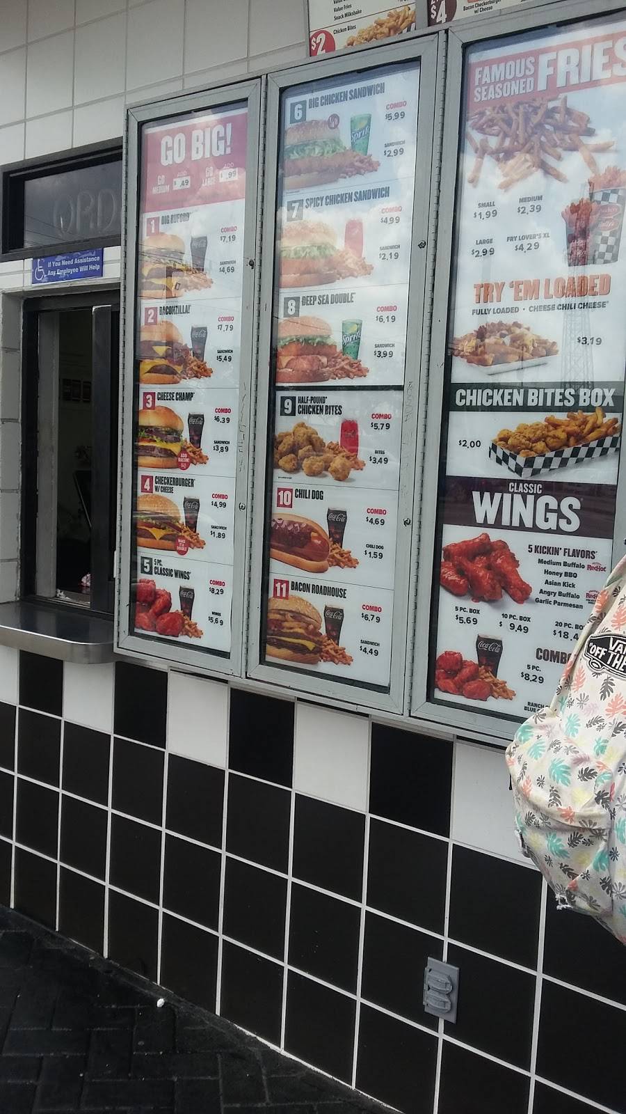 Checkers | restaurant | 6171 Hollywood Blvd, Hollywood, FL 33024, USA | 9549669573 OR +1 954-966-9573