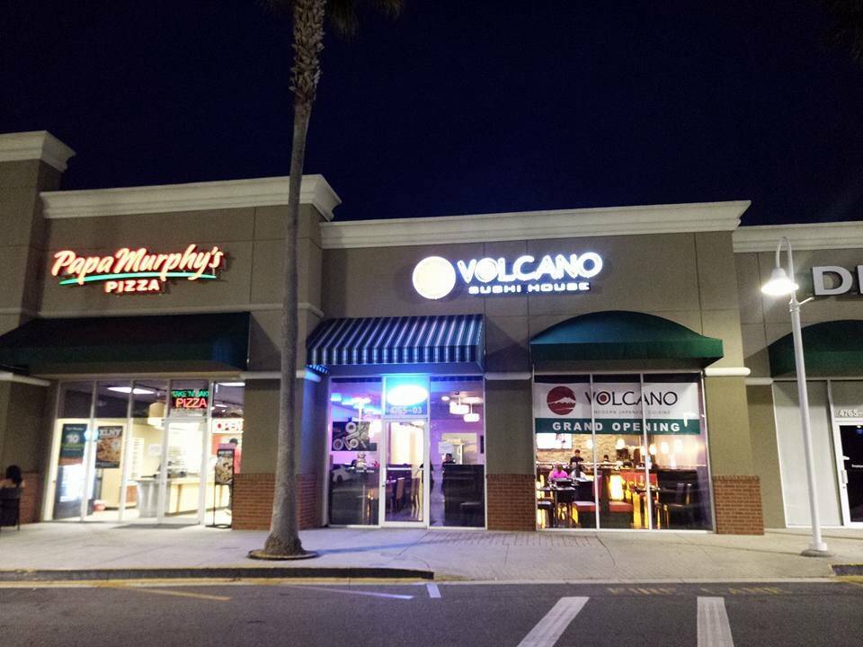 Volcano Sushi House | restaurant | 4765 Hodges Blvd #3, Jacksonville, FL 32224, USA | 9049924999 OR +1 904-992-4999