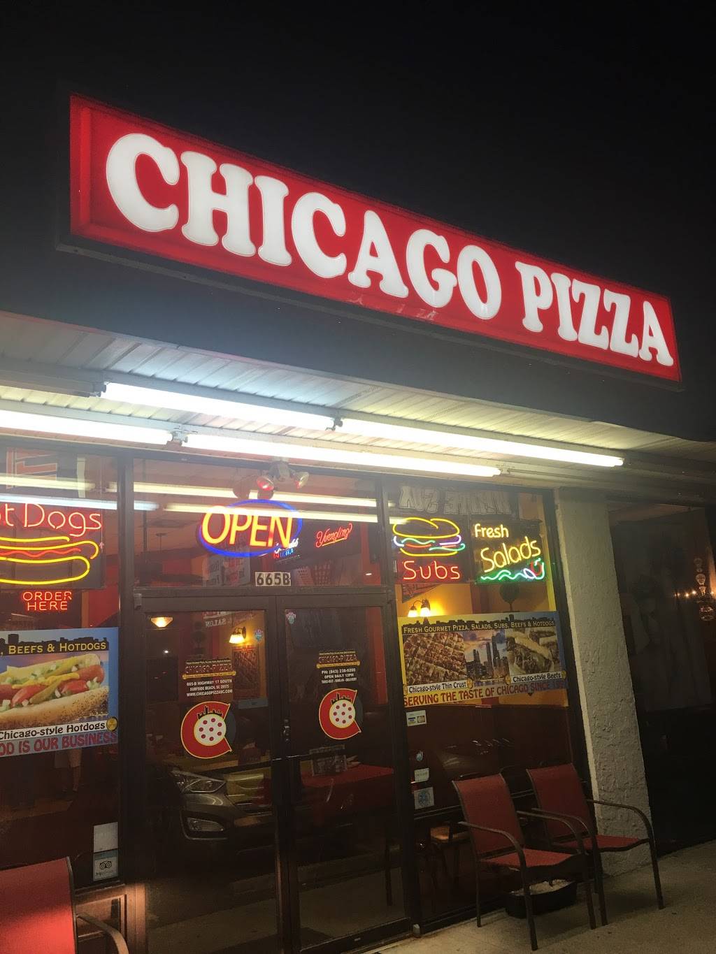 Chicago Pizza | meal takeaway | 665 US-17 BUS B, Surfside Beach, SC 29575, USA | 8432389200 OR +1 843-238-9200