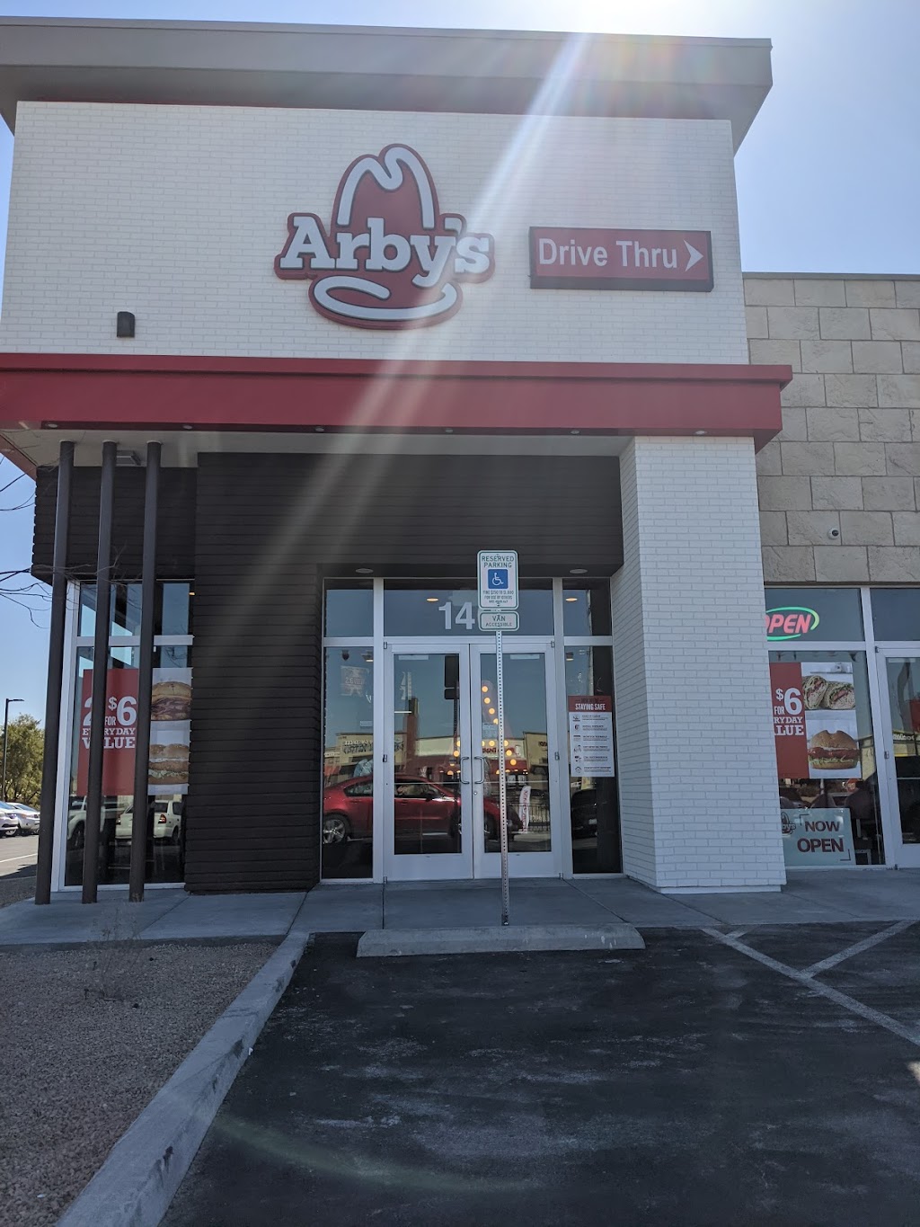 Arbys | meal takeaway | 8525 Blue Diamond Rd Suite 140, Las Vegas, NV 89178, USA | 7023311791 OR +1 702-331-1791