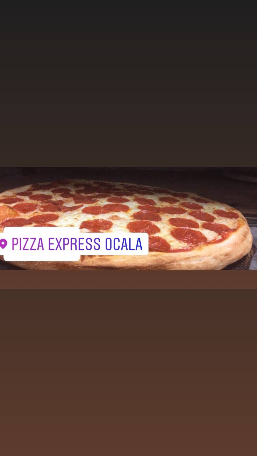 Pizza Express | restaurant | 2602 SW 19th Avenue Rd #104, Ocala, FL 34471, USA | 3528778630 OR +1 352-877-8630