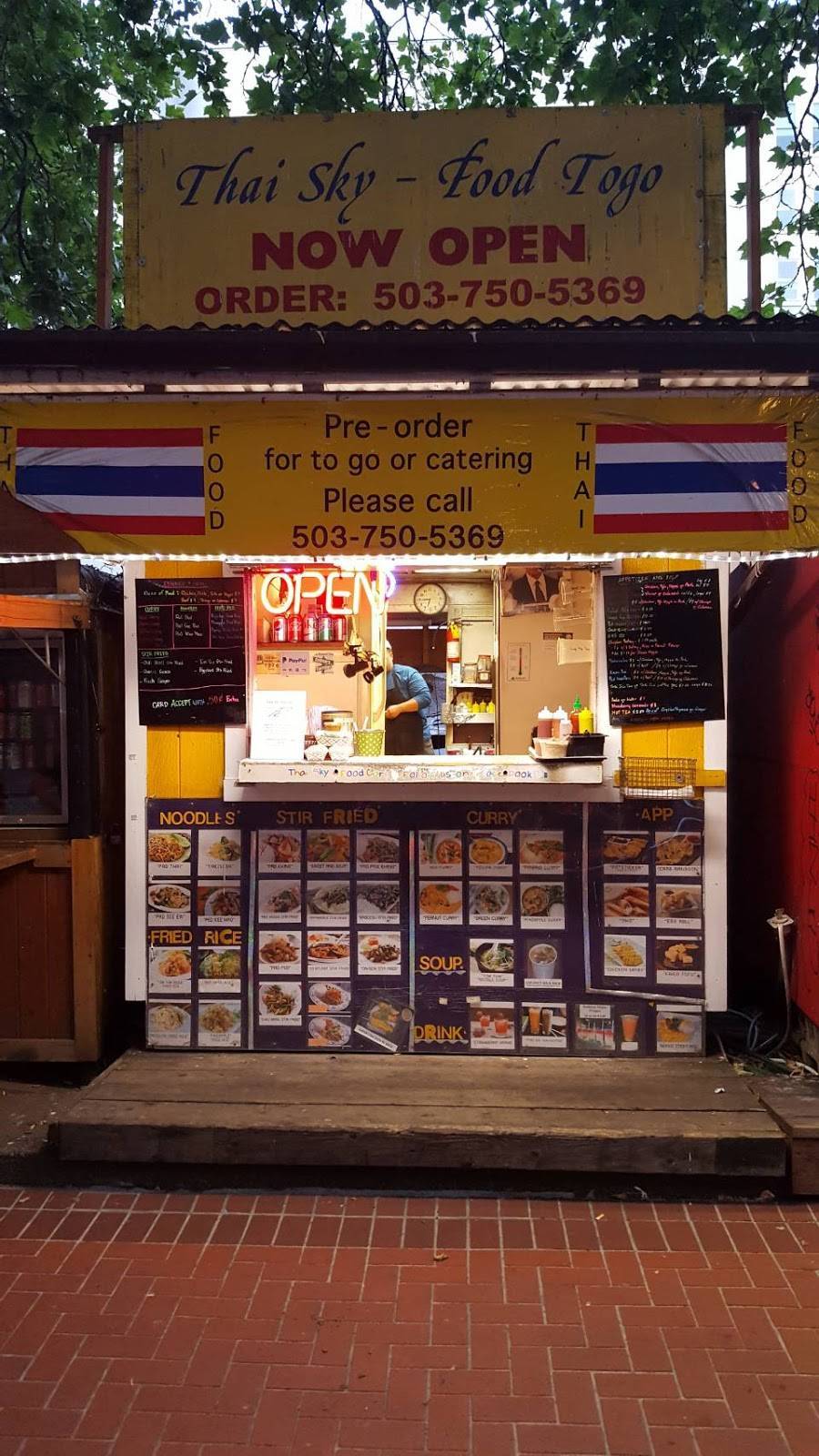 Thai Sky Kitchen | restaurant | 340 SW 5th Ave, Portland, OR 97204, USA | 5037505369 OR +1 503-750-5369