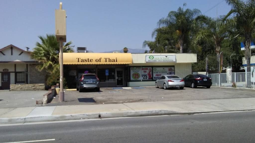 Taste of Thai | restaurant | 1180 E Highland Ave, San Bernardino, CA 92404, USA | 9097132045 OR +1 909-713-2045