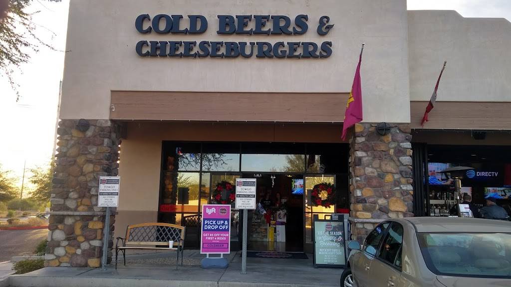 Cold Beers & Cheeseburgers | restaurant | 10767 N 116th St, Scottsdale, AZ 85259, USA | 4806142747 OR +1 480-614-2747