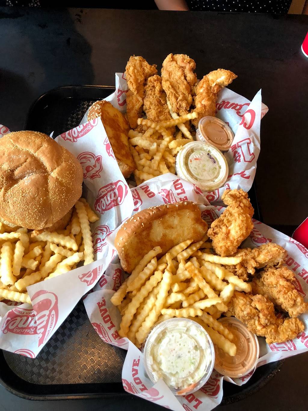 Raising Canes Chicken Fingers | meal takeaway | 5326 S Rice Ave, Houston, TX 77081, USA | 7136677532 OR +1 713-667-7532