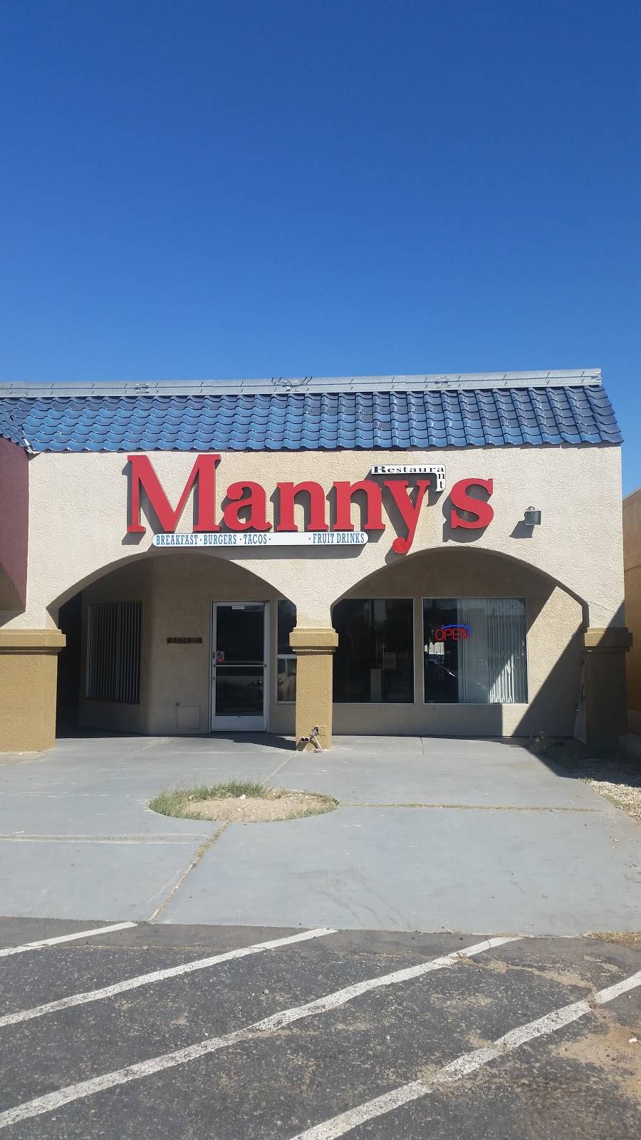 Mannys Restaurant | restaurant | 14120 Bear Valley Rd #100, Victorville, CA 92392, USA | 7605137475 OR +1 760-513-7475