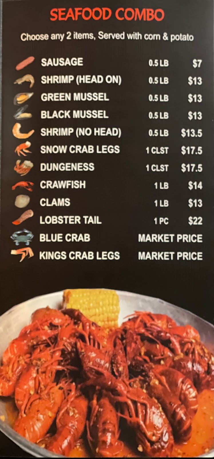 The Juicy Crab | restaurant | 16535 Southwest Fwy #2001, Sugar Land, TX 77479, USA | 2813026826 OR +1 281-302-6826