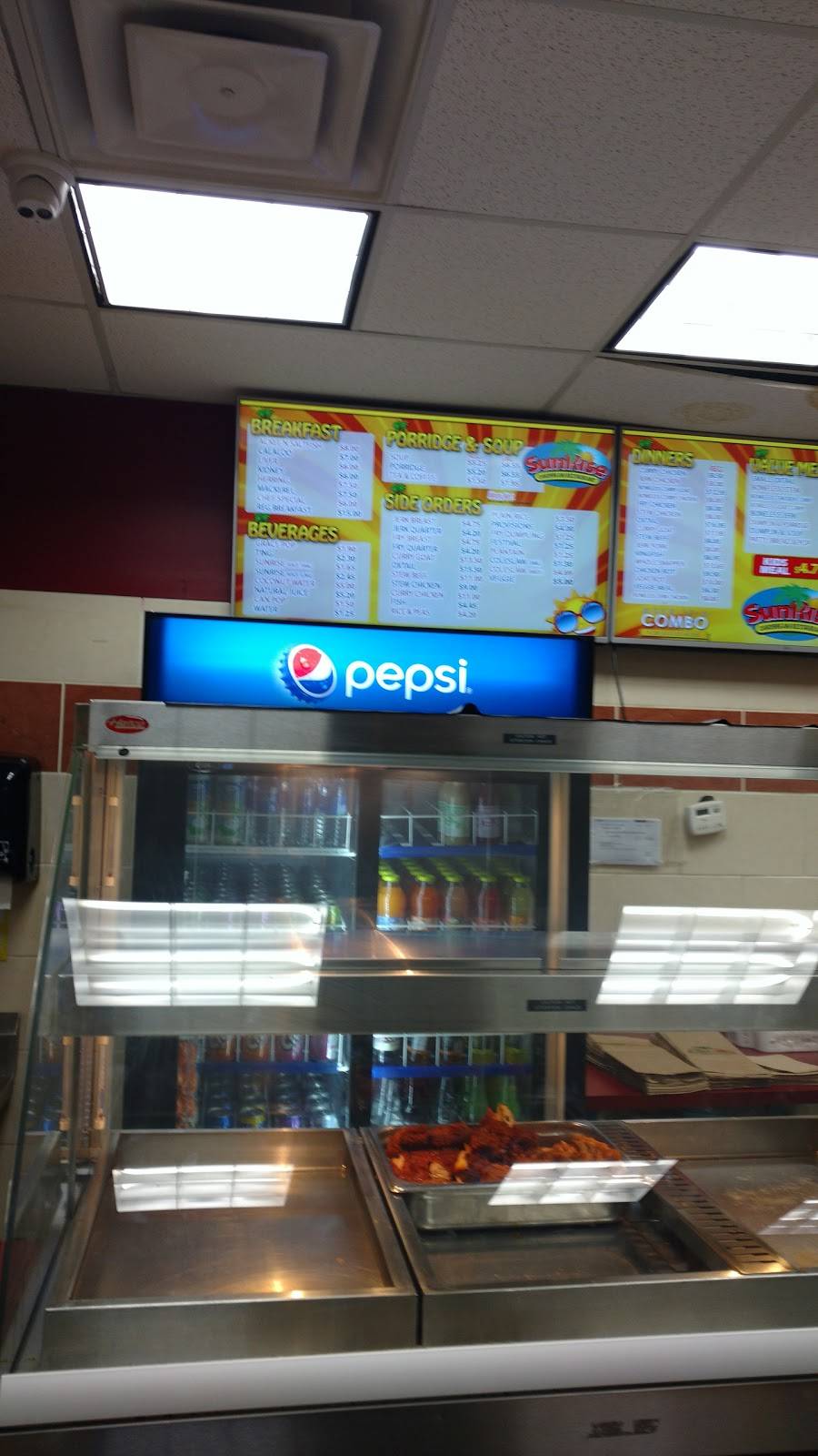 Sunrise Caribbean Restaurant | restaurant | 1949 Finch Ave W, North York, ON M3N 2V3, Canada | 6473490700 OR +1 647-349-0700