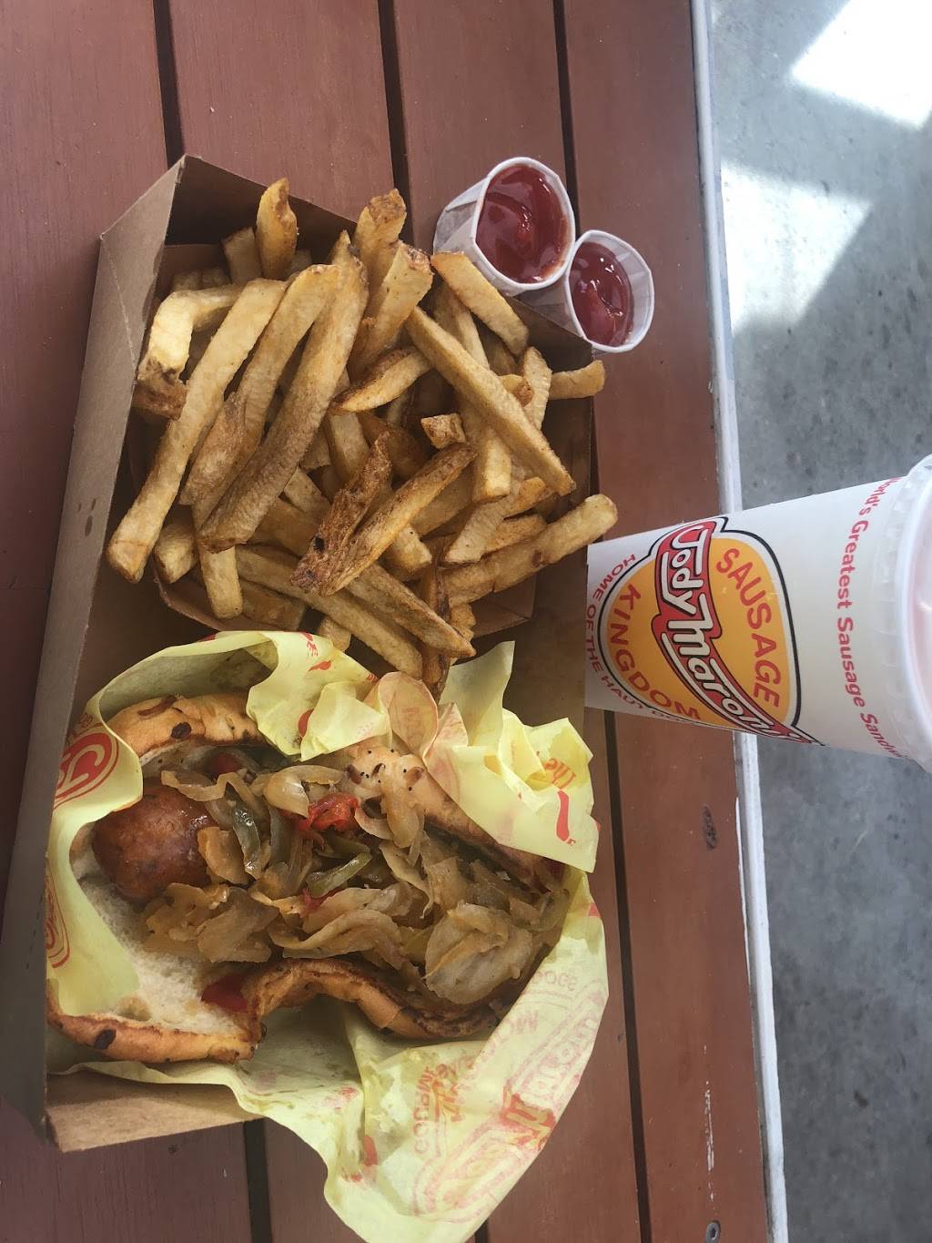 Jody Maronis Sausage Kingdom | restaurant | 2011 Ocean Front Walk, Venice, CA 90291, USA | 3108225639 OR +1 310-822-5639