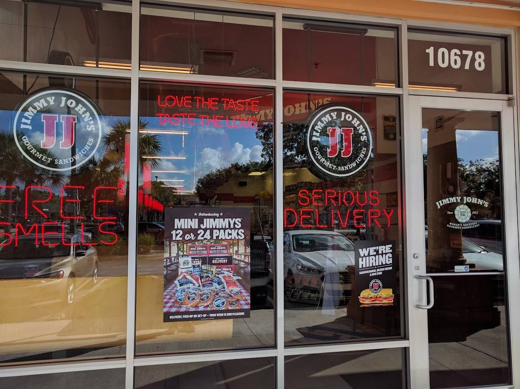 Jimmy Johns | meal delivery | 10678 NW 19th St, Doral, FL 33172, USA | 3054630606 OR +1 305-463-0606