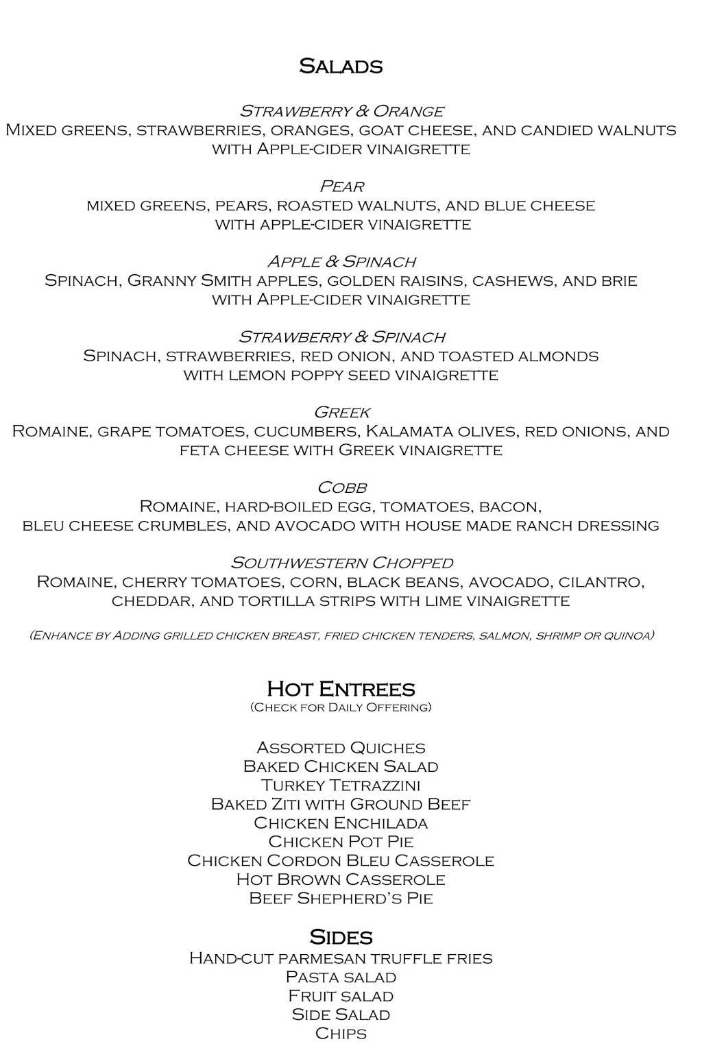 Gracious Plenty | cafe | 9207 US-42 a, Prospect, KY 40059, USA | 5026184755 OR +1 502-618-4755