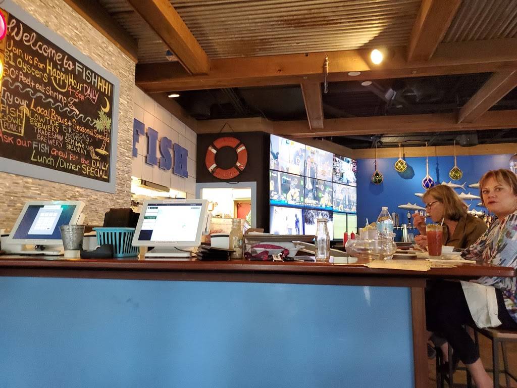 FISH Casual Coastal Seafood | restaurant | 1 N Forest Beach Dr, Hilton Head Island, SC 29928, USA | 8433423474 OR +1 843-342-3474