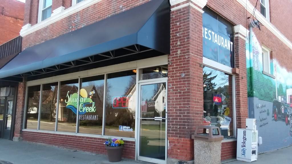 Shugar Creek Restaurant | restaurant | 106 S Main St, Onsted, MI 49265, USA | 5174675785 OR +1 517-467-5785