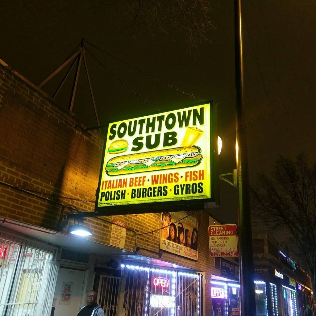 Southtown Sub | meal takeaway | 240 E 35th St, Chicago, IL 60653, USA | 3123261890 OR +1 312-326-1890