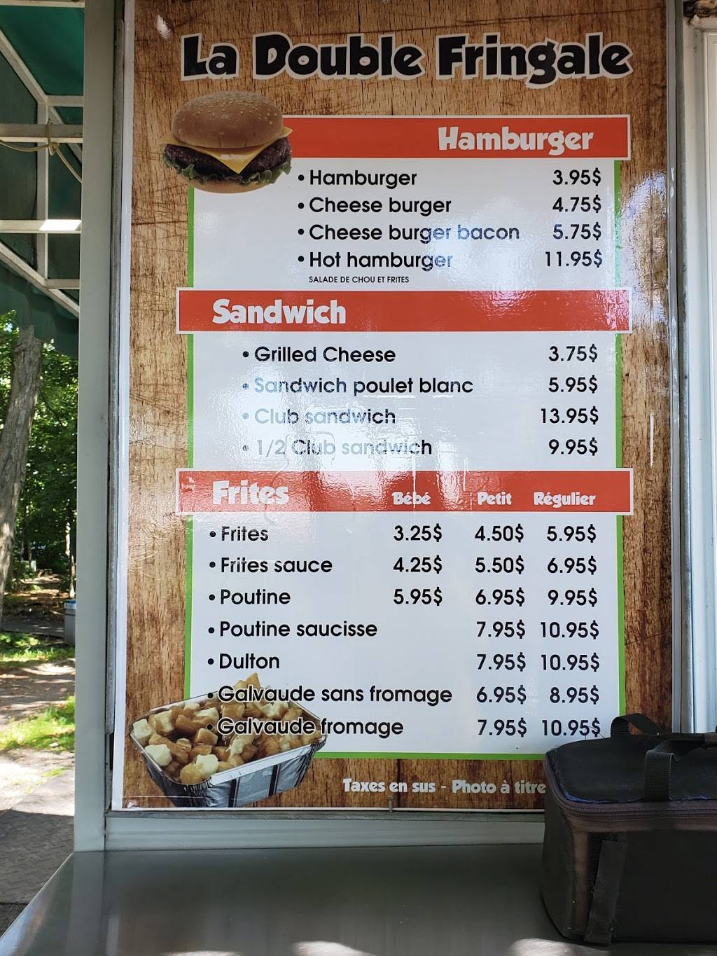 Double Fringale (La) | restaurant | 3300 avenue Joseph-Hudon, Charny, QC G6X 2T2, Canada | 4188326000 OR +1 418-832-6000