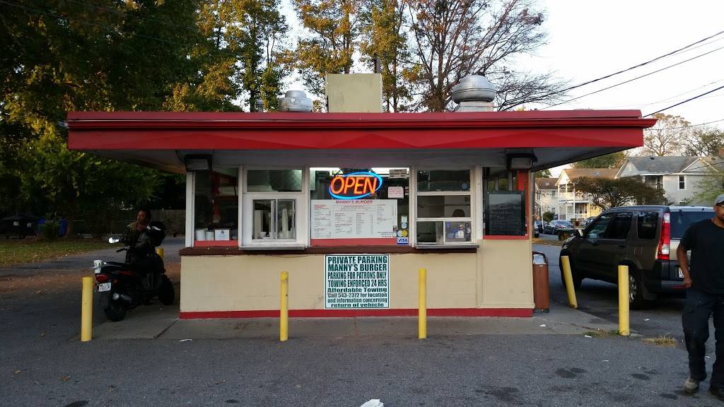 Mannys Burger | restaurant | 2912 Lafayette Blvd, Norfolk, VA 23509, USA | 7578557246 OR +1 757-855-7246