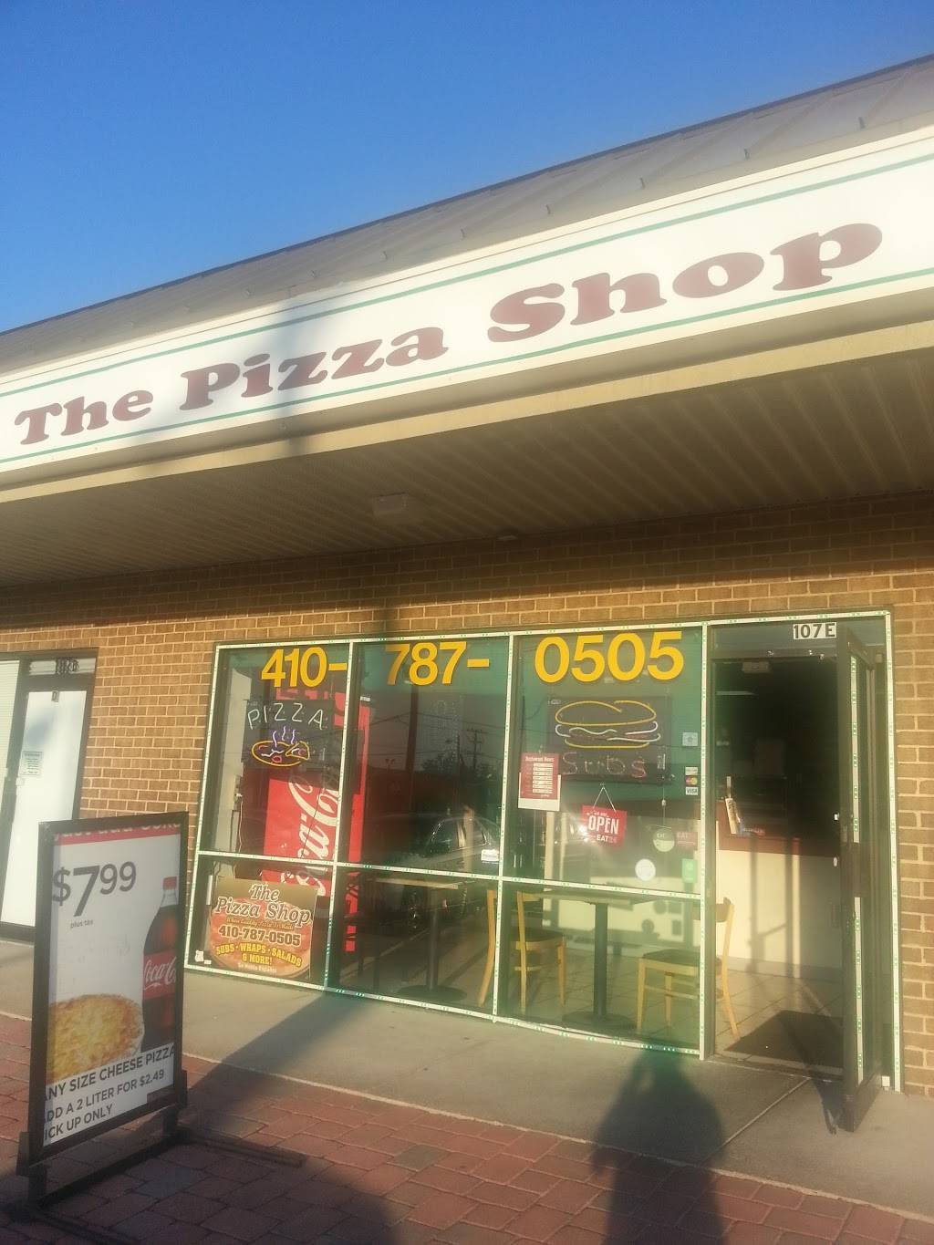 The Pizza Shop | meal delivery | E., 107 Mountain Road, Pasadena, MD 21122, USA | 4107870505 OR +1 410-787-0505