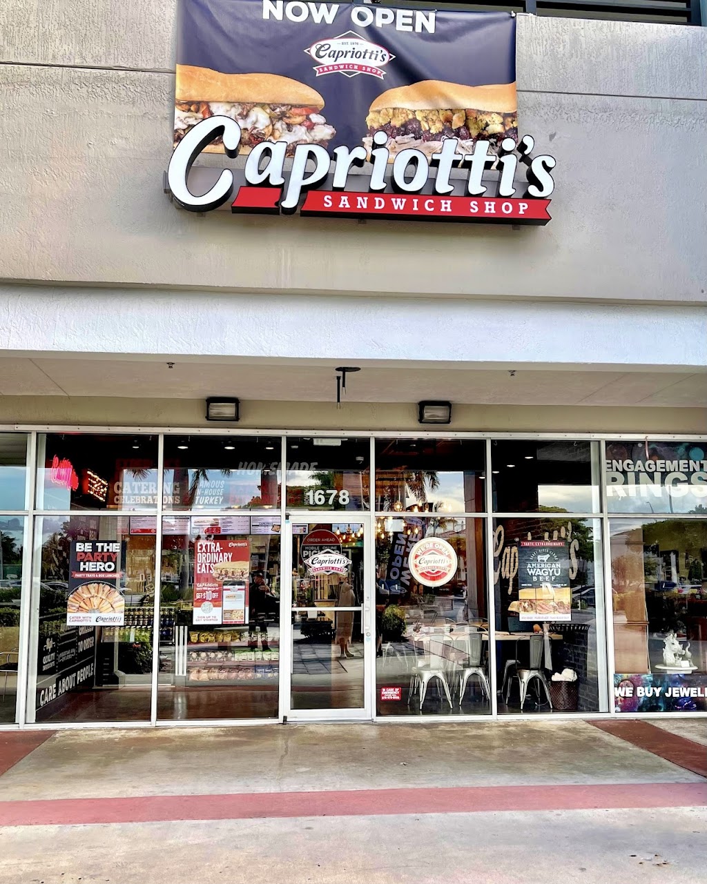Capriottis Sandwich Shop | restaurant | 1678 NE Miami Gardens Dr, North Miami Beach, FL 33179, USA | 3054540744 OR +1 305-454-0744