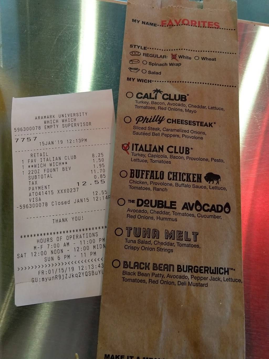 Which Wich Superior Sandwiches | restaurant | 9001 Stockdale Hwy, Bakersfield, CA 93311, USA | 6616543435 OR +1 661-654-3435