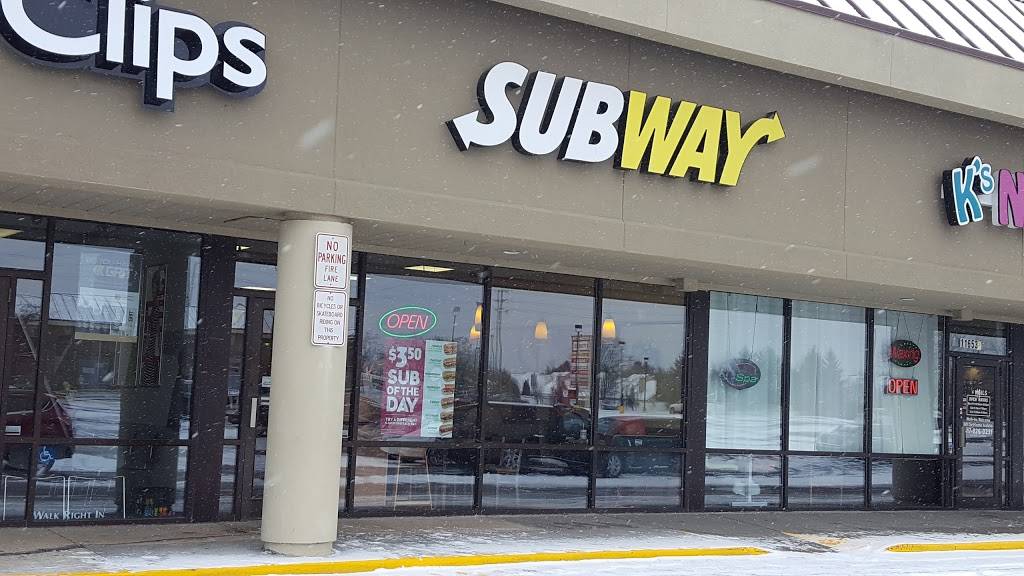 Subway Restaurants | restaurant | 11655 Fox Rd #1655, Indianapolis, IN 46236, USA | 3178230850 OR +1 317-823-0850